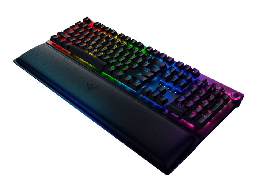 Razer RZ03-03531800-R3N1 tastatur USB + RF Wireless + Bluetooth QWERTY Norsk Sort Razer Yellow Norsk
