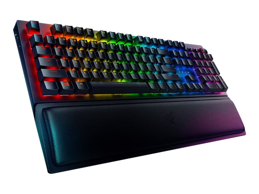 Razer RZ03-03531800-R3N1 tastatur USB + RF Wireless + Bluetooth QWERTY Norsk Sort Razer Yellow Norsk