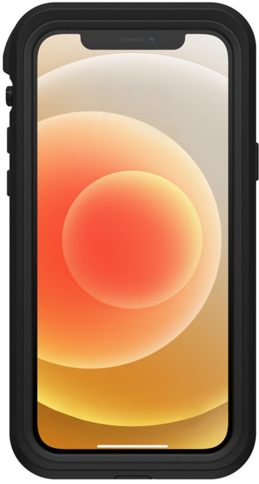 Otterbox FRE matkapuhelimen suojakotelo 15,5 cm (6.1") Suojus musta iPhone 12 Musta