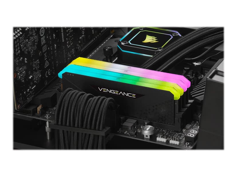 Corsair Vengeance RGB CMG32GX4M2D3600C18 muistimoduuli 32 GB 2 x 16 GB DDR4 3600 MHz 32GB 3600MHz DDR4 288-pin DIMM