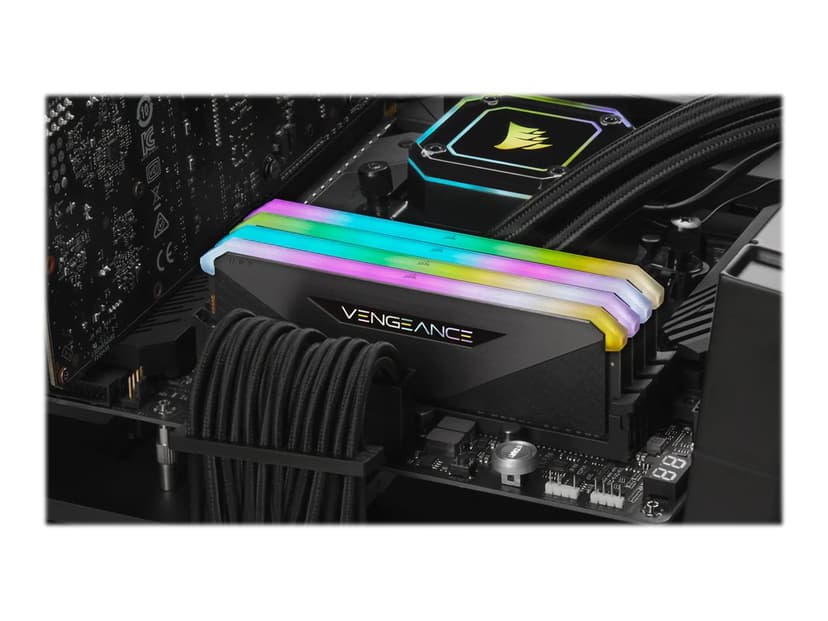Corsair Vengeance RGB CMN64GX4M2Z3600C18 hukommelsesmodul 64 GB 2 x 32 GB DDR4 3600 MHz 64GB 3600MHz DDR4 288-pin DIMM