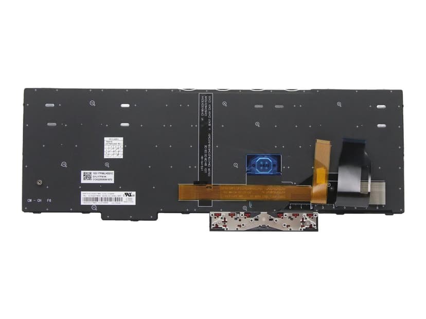 Lenovo 5N20V78009 reservdelar bärbara datorer Tangentbord