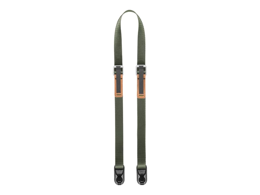 Peak Design Leash - Sage remmar Digitalkamera Läder, Nylon Grön