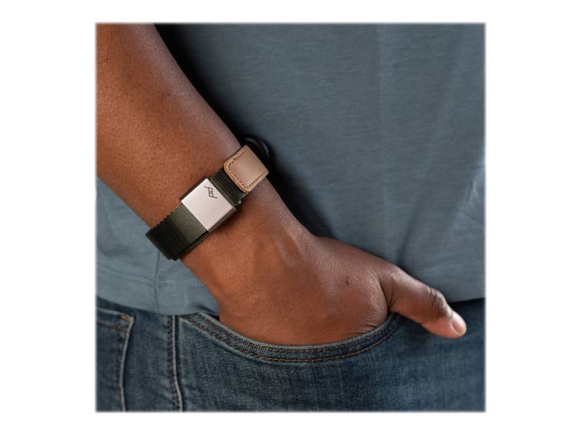 Peak Design Cuff remmar Digitalkamera Läder, Nylon Beige, Grön