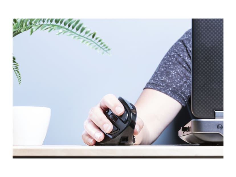 Trust Voxx ergonomisk mus Trådlös RF + Bluetooth