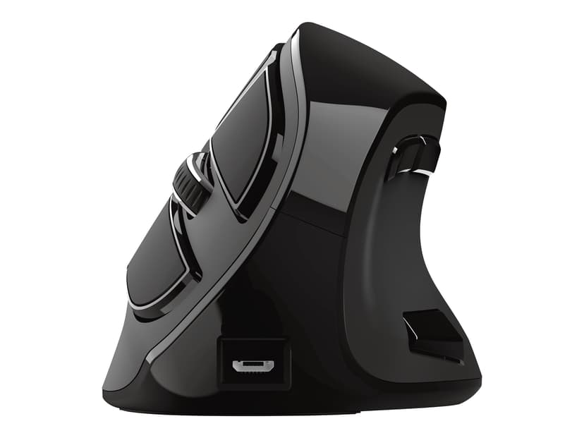 Trust Voxx ergonomisk mus Trådlös RF + Bluetooth