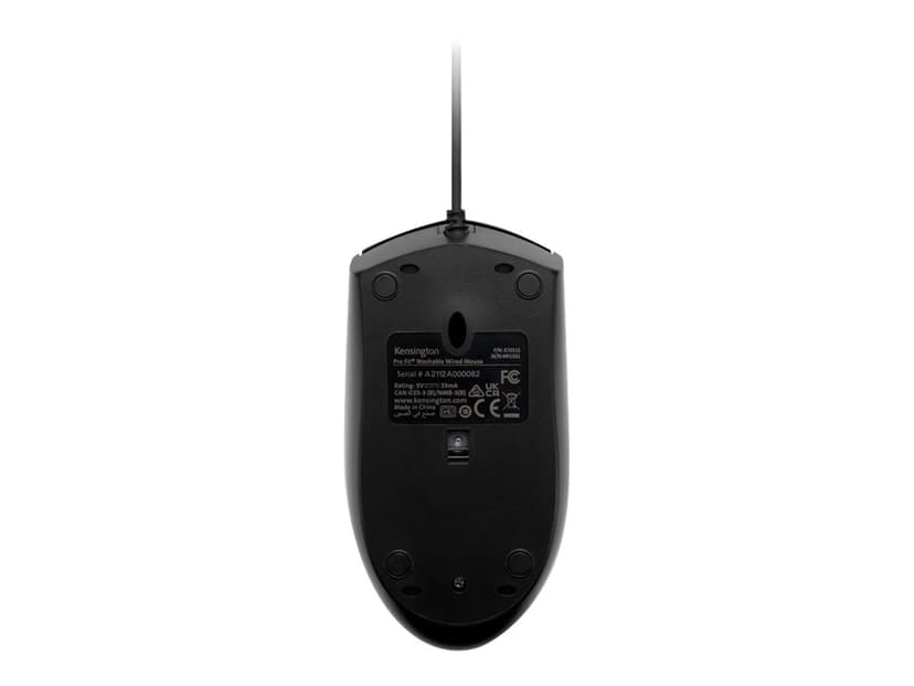 Kensington Pro Fit® Wired Washable Mouse USB