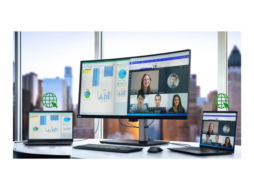 Lenovo ThinkVision P40W-20 Curved WUHD 40" 5120 × 2160pixels IPS 21:9 75Hz