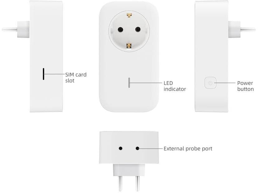 Direktronik UbiBot SP1 Remote Smartplug with temperature alarm