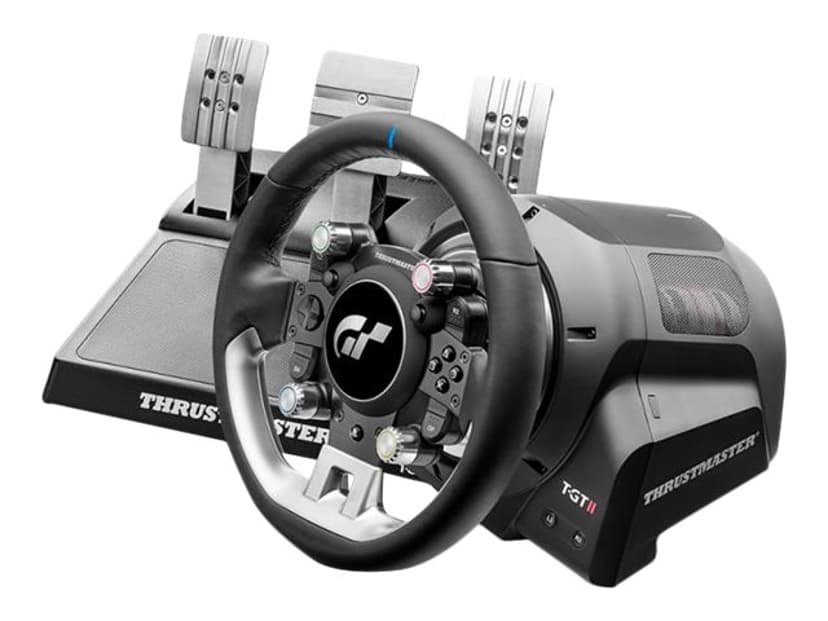 Thrustmaster T-GT II - PC/PS4/PS5 Satin Stål, Sort