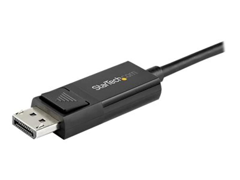 Startech USB-C kabel 8K 60Hz/4K 2m USB C DisplayPort Svart