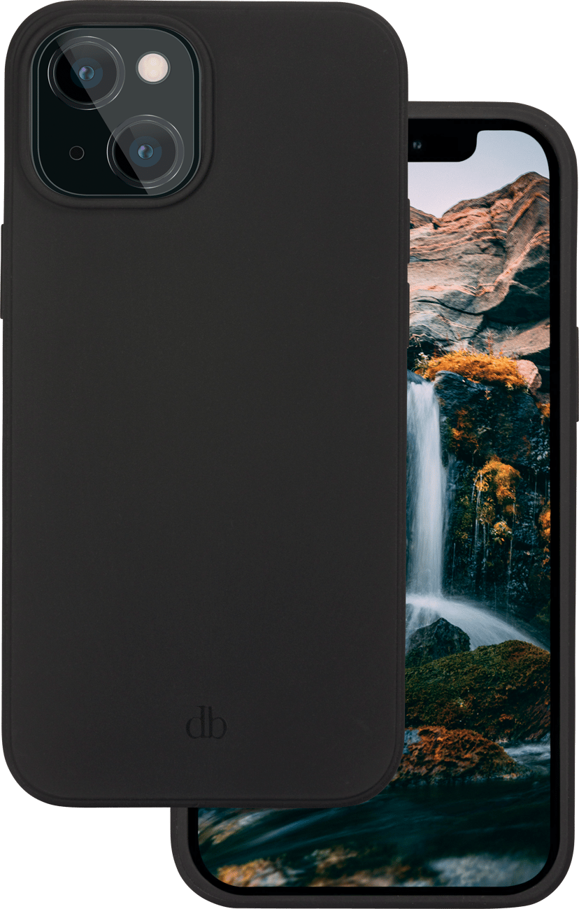 dbramante1928 Greenland 100% gerecycled Plastic iPhone 13 Zwart