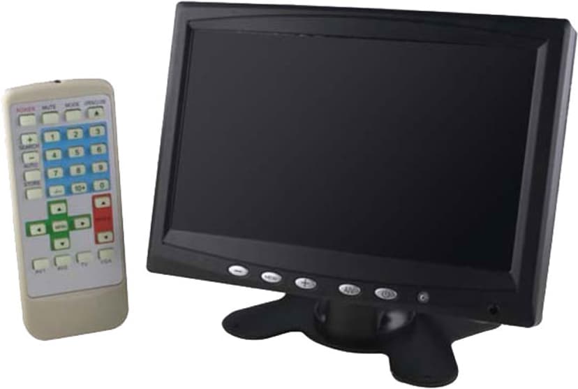 Deltaco 7" TFT W/Remote 12V