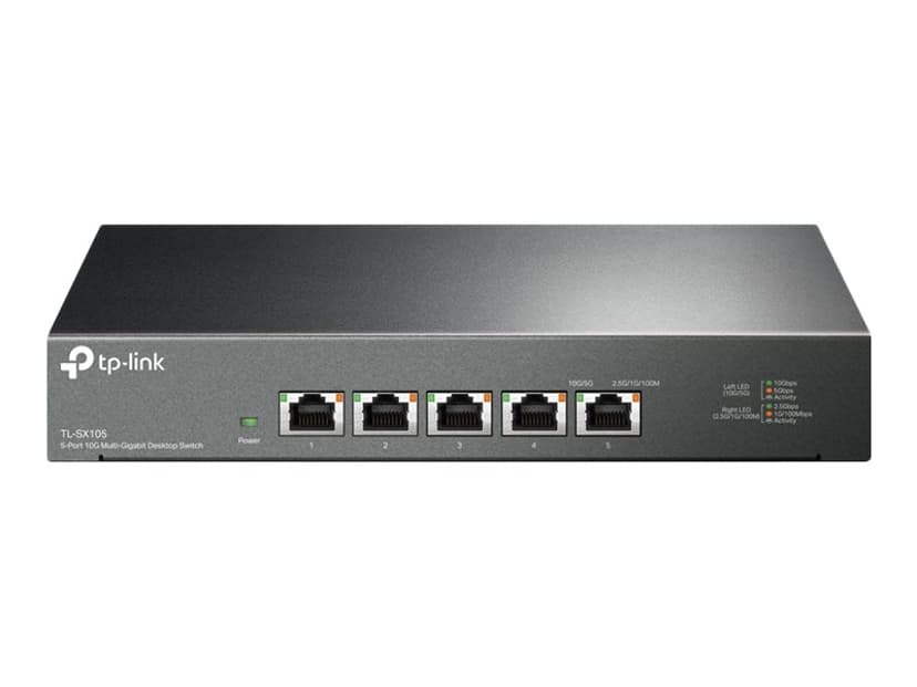 TP-Link TL-SX105 nettverkssvitsj Uhåndtert 10G Ethernet (100/1000/10000) Sort
