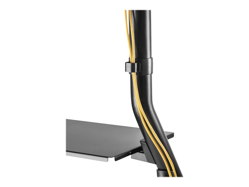 Neomounts NS-M3800BLACK - Mobile Floor Stand - max 100" flatscreen
