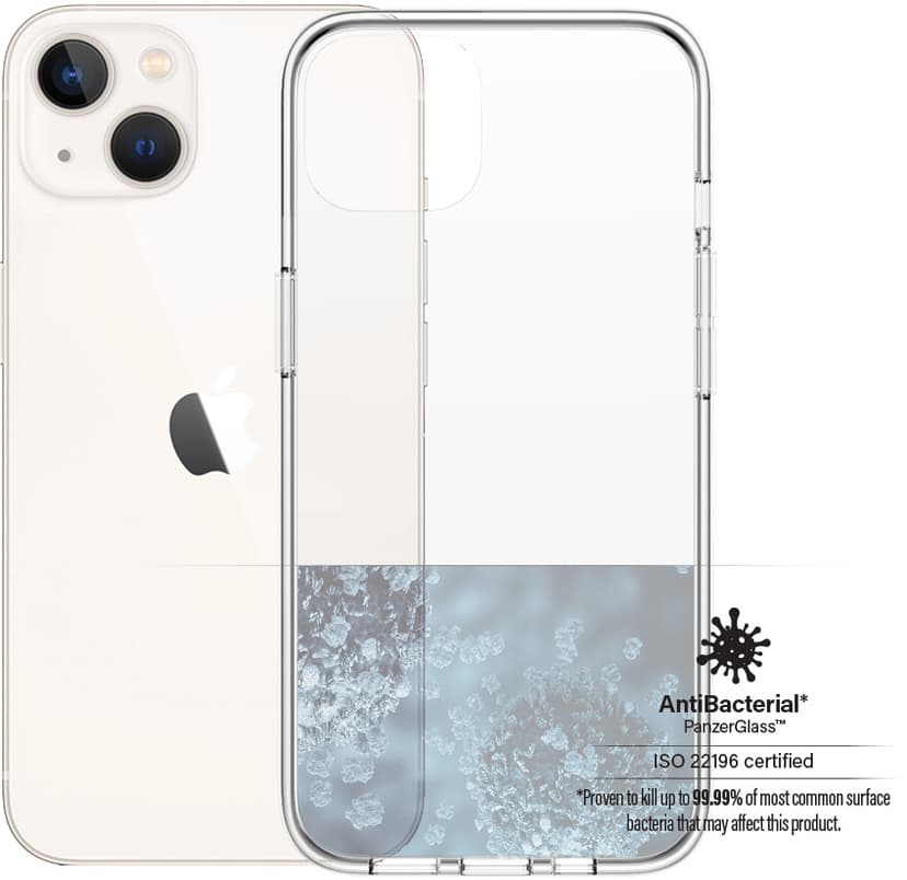 Panzerglass Clearcase iPhone 13 Gjennomsiktig