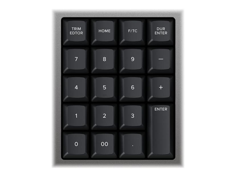 Blackmagic Design DaVinci Resolve Editor tangentbord Service QWERTY Svart, Grå