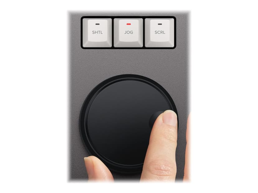 Blackmagic Design DaVinci Resolve Editor tangentbord Service QWERTY Svart, Grå
