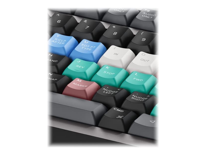 Blackmagic Design DaVinci Resolve Editor tangentbord Service QWERTY Svart, Grå