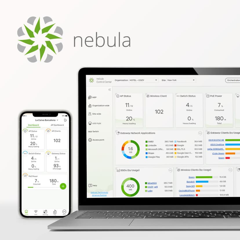 Zyxel Nebula NWA50AX WiFi 6 Aksesspunkt 3-pakning