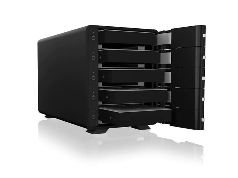 Raidsonic ICY BOX IB-3805-C31 HDD-hölje Svart 3.5"