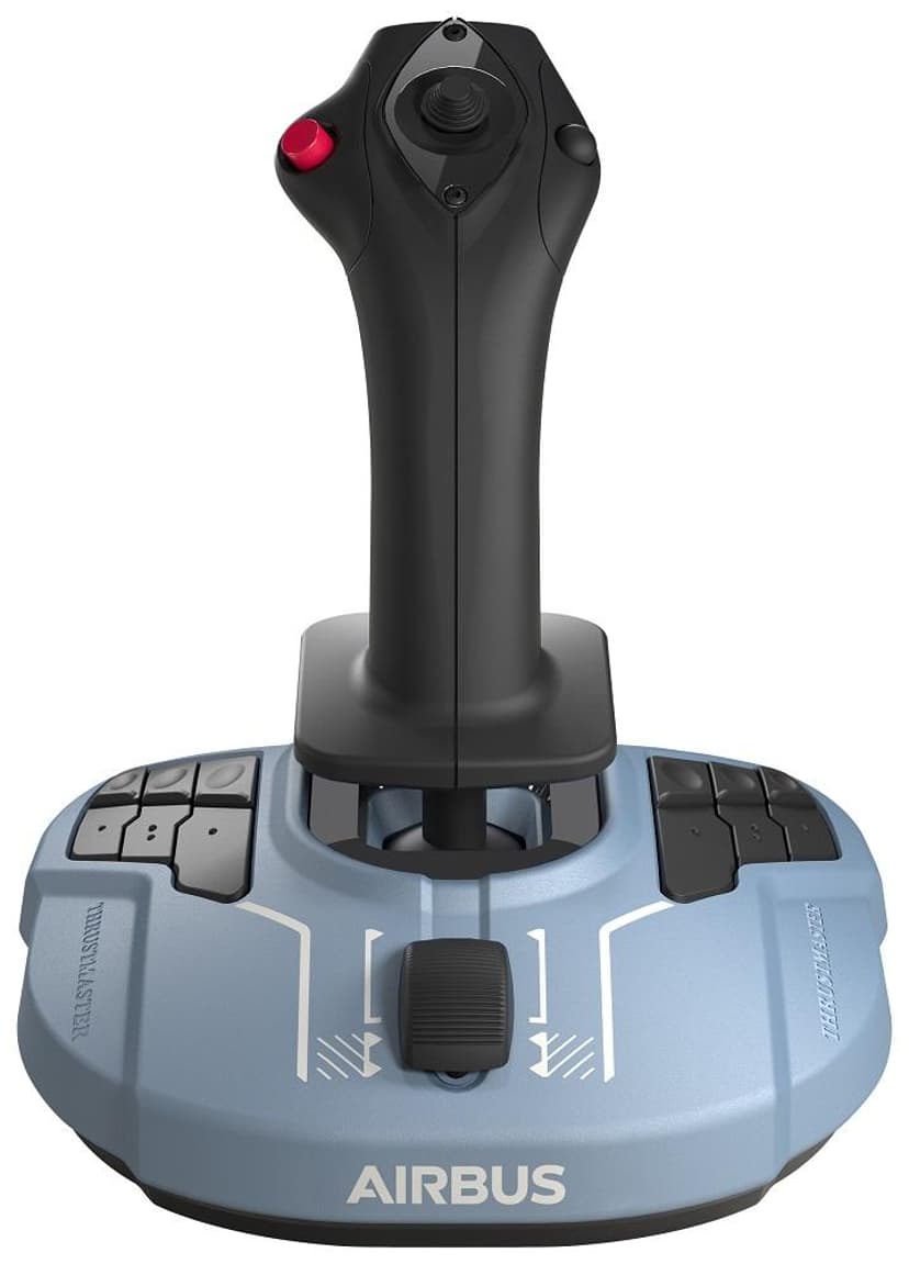 Thrustmaster TCA Sidestick Airbus edition Svart, Blå USB Flystikke Analog/digital PC Blå, Svart