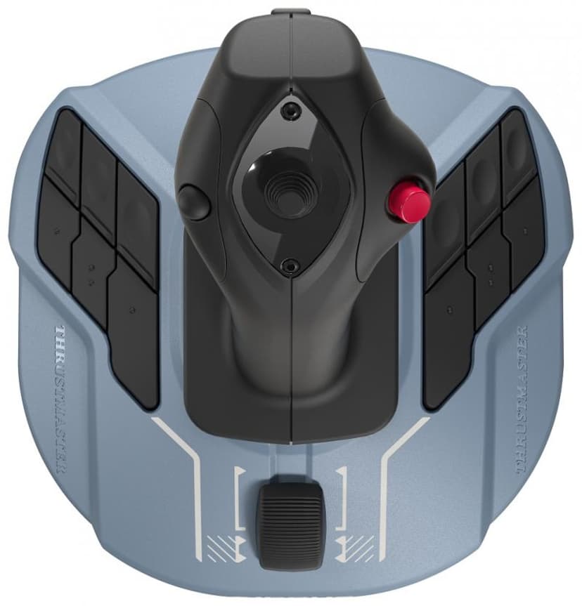 Thrustmaster TCA Sidestick Airbus edition Svart, Blå USB Flystikke Analog/digital PC Blå, Svart
