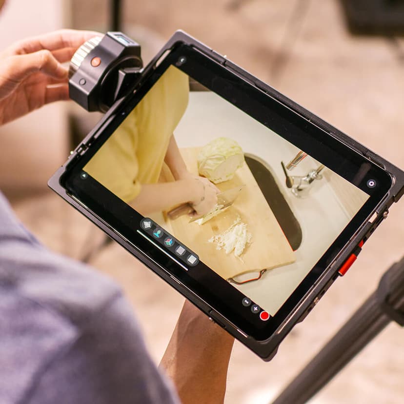 Accsoon Power Cage för iPad med NP-F batteriplatta