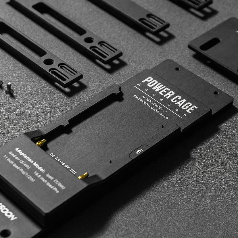 Accsoon Power Cage för iPad med NP-F batteriplatta