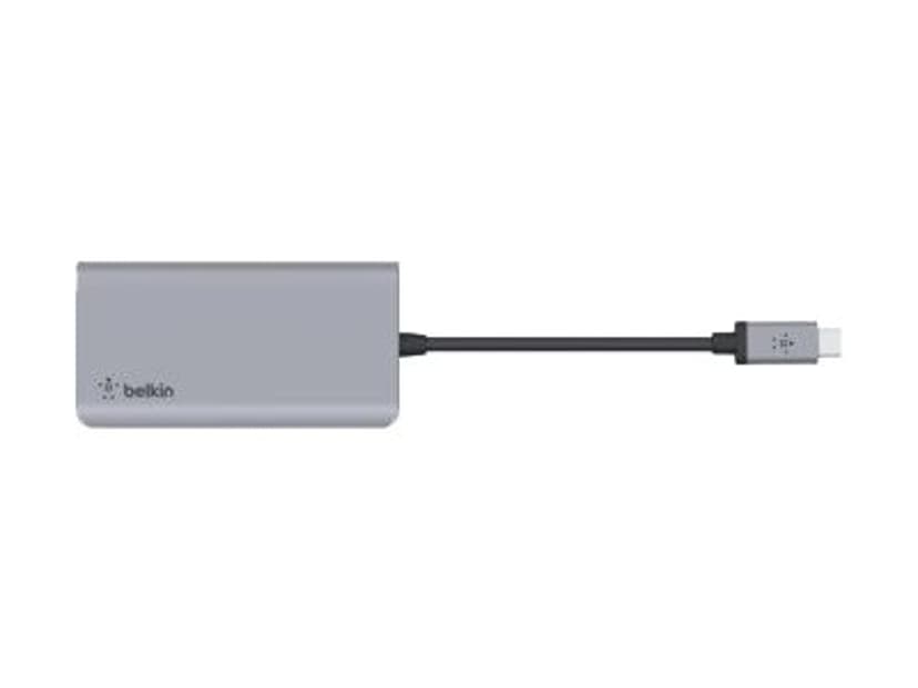 Belkin Connect 4-in-1 Multiport Adapter Usb-c Dockingstation USB 3.2 Gen 1 (3.1 Gen 1) Type-C
