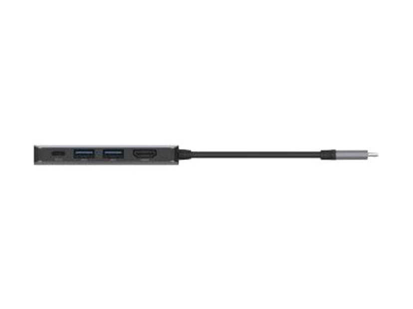 Belkin AVC006btSGY USB 3.2 Gen 1 (3.1 Gen 1) Type-C Zilver USB 3.2 Gen 1 (3.1 Gen 1) Type-C