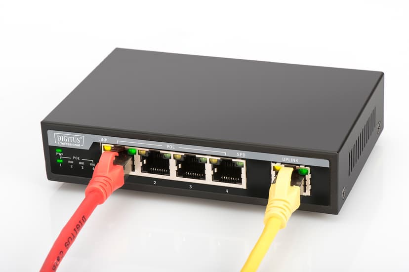 Digitus 5-Port PoE Switch 62W