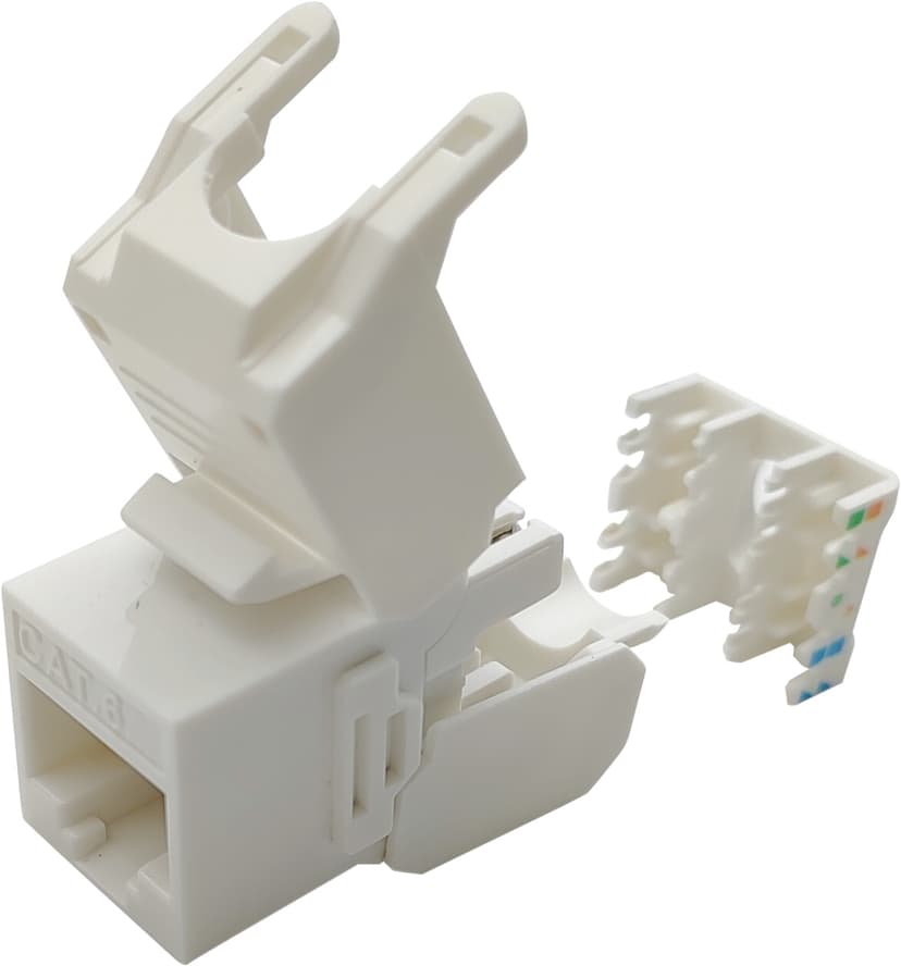 Direktronik Cat6A Keystone UTP AWG28 Slim-kaapelille