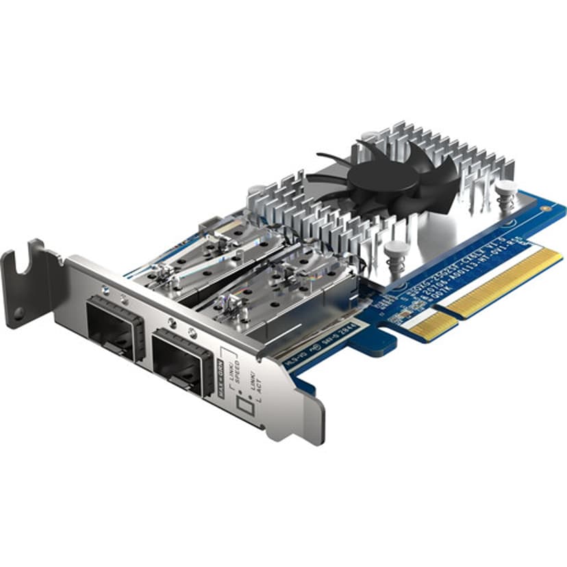 QNAP QXG-25G2SF-CX6 nätverkskort Intern Fiber 25000 Mbit/s