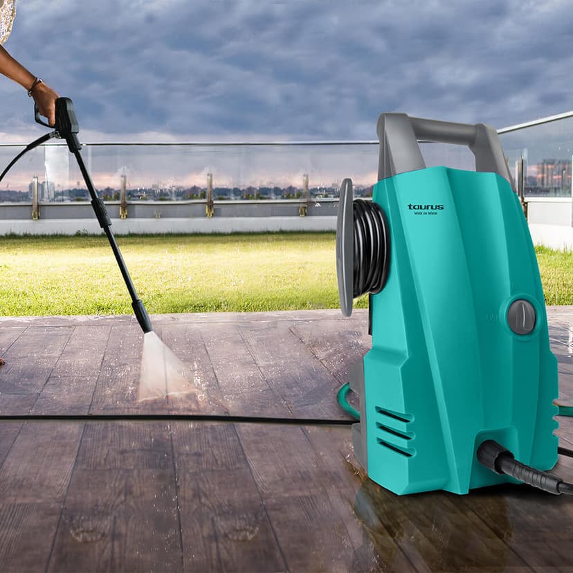 TAURUS Høytrykksvasker 1400 watt 105 bar