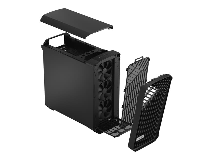 Fractal Design Torrent Black Solid Torni Musta