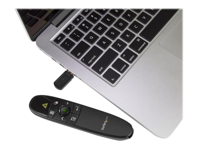 Startech StarTech.com PRESREMOTEG trådløs præsentationsenhed Sort