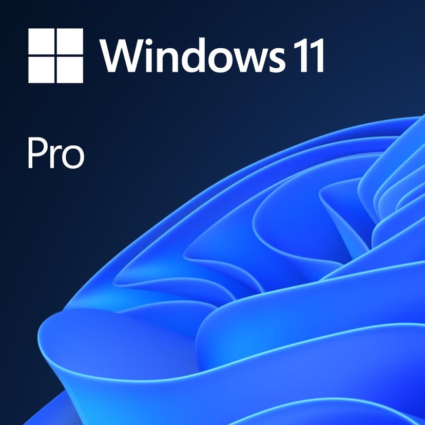 Microsoft Windows 11 Professional 64-Bit DVD Flerspråkig