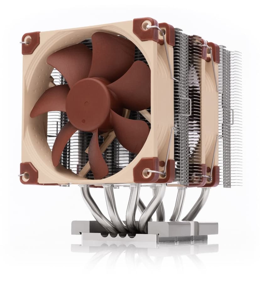 Noctua NH-D9 DX-4189 4U Kjølesystem for datamaskin Prosessor Luftkjøler 9,2 cm Aluminium, Beige, Brun Luftkjøler Aluminium, Beige, Brun