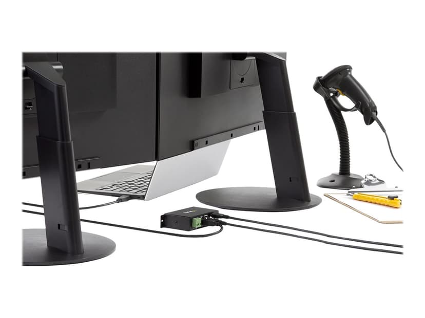 Startech Industriell USB 2.0 hubb med 4 portar och ESD-skydd