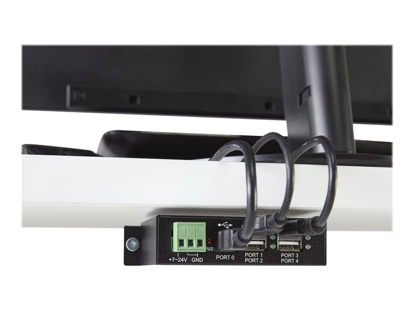 Startech Industriell USB 2.0 hubb med 4 portar och ESD-skydd USB 2.0 Type-B USB 2.0