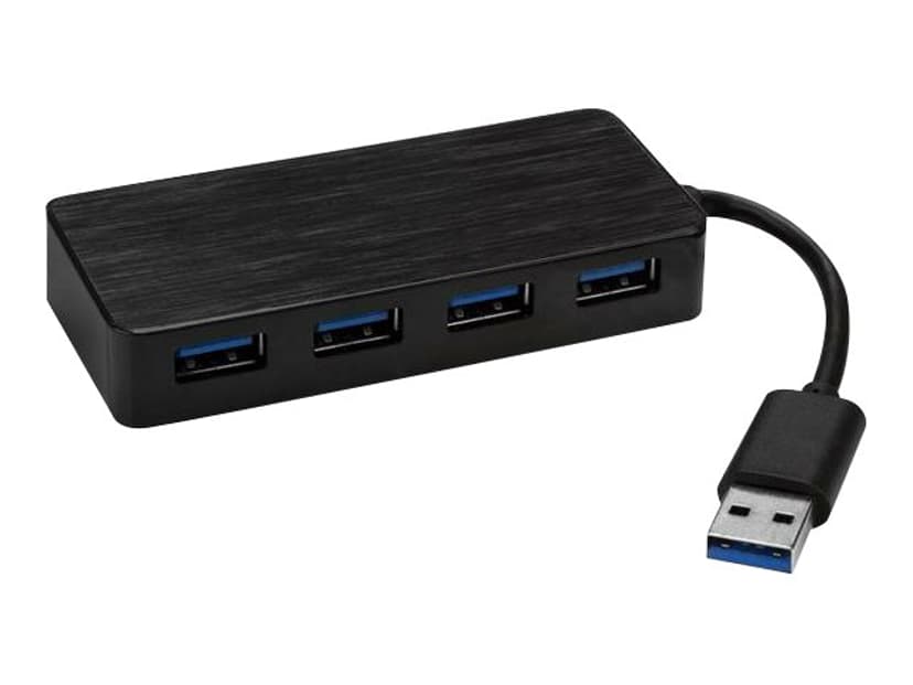 Startech USB 3.0 hubb med 4 portar USB 3.2 Gen 1 (3.1 Gen 1) Type-A USB 3.2 Gen 1 (3.1 Gen 1) Type-A