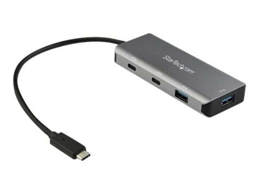 Startech 4 Port USB C Hub USB 3.2 Gen 2 (3.1 Gen 2) Type-C USB 3.2 Gen 2 (3.1 Gen 2) Type-A, USB 3.2 Gen 2 (3.1 Gen 2) Type-C