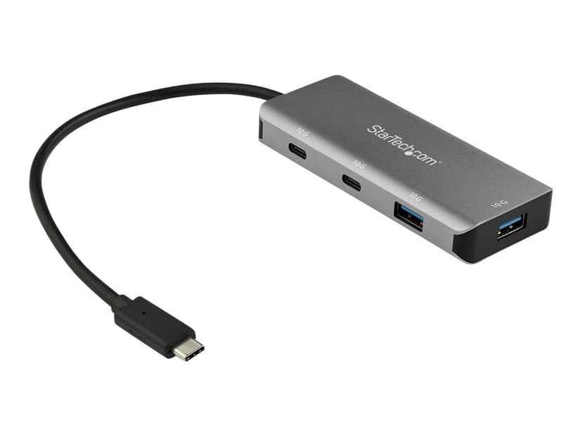 Startech 4 Port USB C Hub USB 3.2 Gen 2 (3.1 Gen 2) Type-C USB 3.2 Gen 2 (3.1 Gen 2) Type-A, USB 3.2 Gen 2 (3.1 Gen 2) Type-C