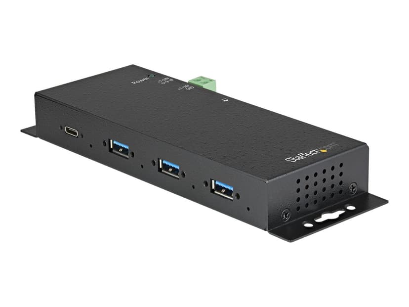 Startech 4 Port USB C Hub 10Gbps - Metal Industrial ESD & Surge Protection