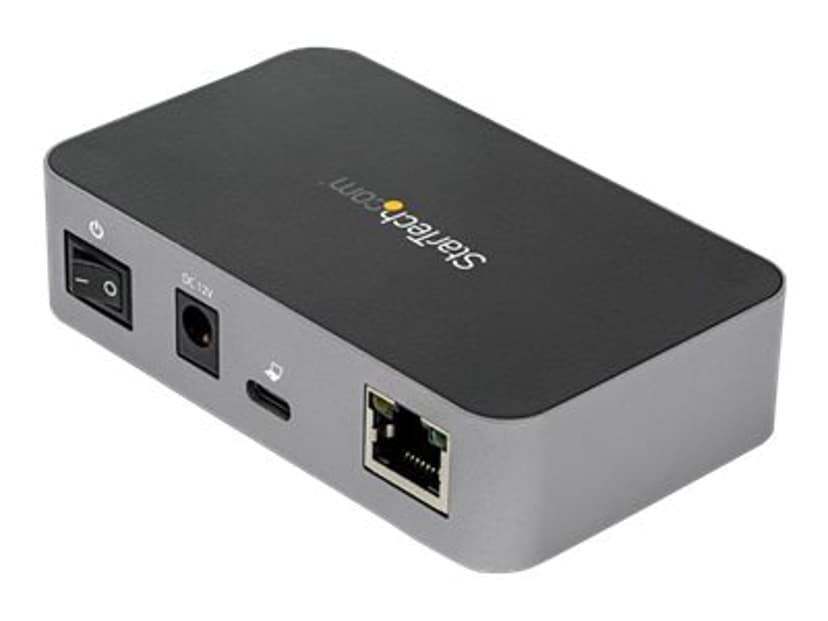 Startech 3 Port USB C hub Ethernet Adapter 10 Gbit/s Powered USB 3.2 Gen 2 (3.1 Gen 2) Type-C RJ-45, USB 3.2 Gen 2 (3.1 Gen 2) Type-A, USB 3.2 Gen 2 (3.1 Gen 2) Type-C