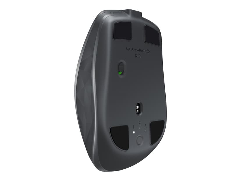 Logitech Mx Anywhere 2s Wireless Mobile Mouse Graphite RF trådløs + Bluetooth