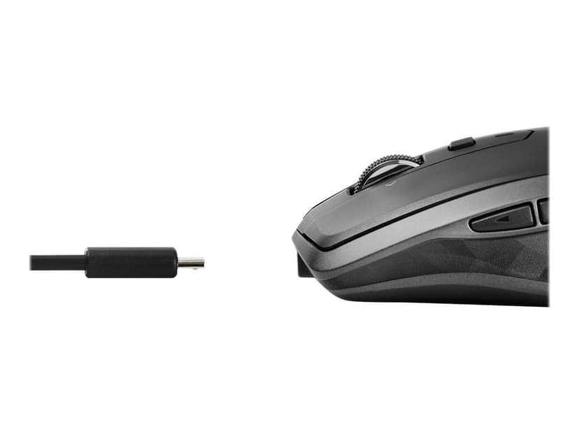 Logitech Mx Anywhere 2s Wireless Mobile Mouse Graphite RF trådløs + Bluetooth