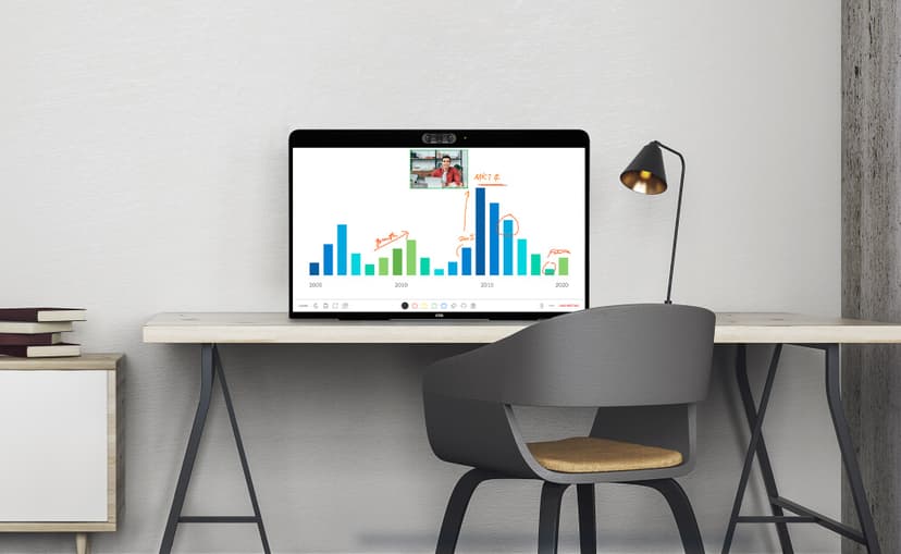 DTEN ME 27" Personal Collaboration Display Zoom  - (Kuppvare klasse 2)