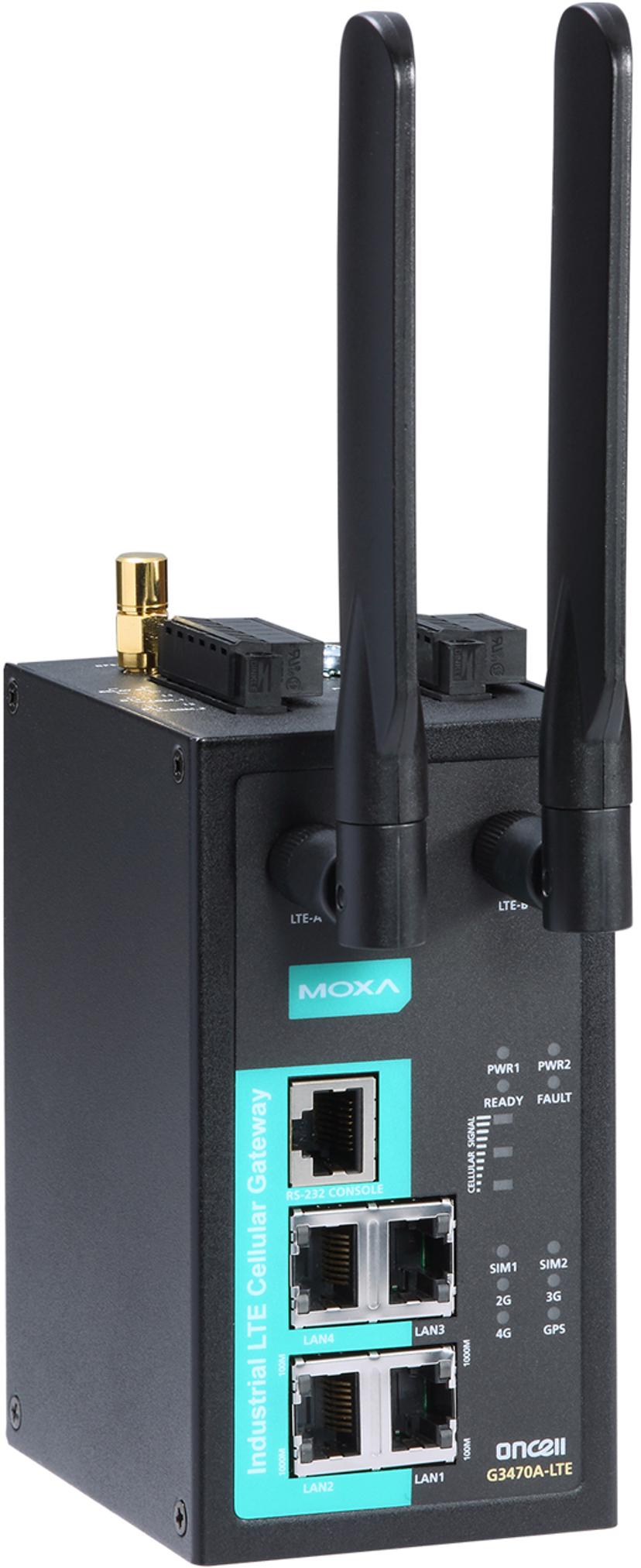 Moxa OnCell G3470A-LTE Industriell LTE-gateway